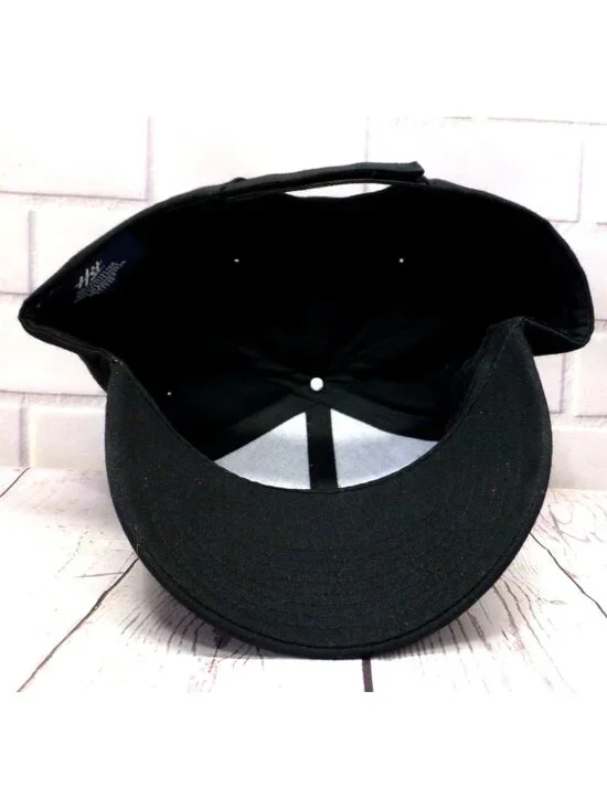 Chevrolet Embroidered Bow Tie Logo Black Adjustable Baseball Cap - Picture 6 of 10